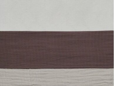 Jollein paklotas lopšiui 75x100cm Wrinkled Chesnut Jollein paklotas lopšiui 75x100cm Wrinkled Chesnut
