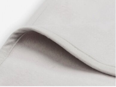 Blanket Crib 75x100cm Soft Grey 2