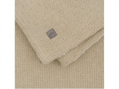Jollein Pledas Teddy Bliss Knit Nougat 75x100 cm. 2 Jollein Pledas Teddy Bliss Knit Nougat 75x100 cm. 2