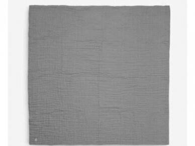 Jollein pledas Wrinkled 120x120cm Storm Grey 1 Jollein pledas Wrinkled 120x120cm Storm Grey 1