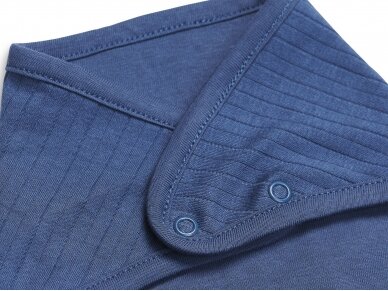 Jollein Нагрудник Bib Bandana Basic Stripe Jeans Blue  2 шт 2