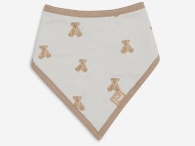 Jollein seilinukas Bib Bandana Teddy Bear 2vnt 1