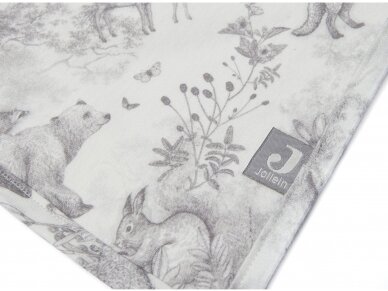 Jollein seilinukas Bib Bandana Blue Forest animals 2vnt 3 Jollein seilinukas Bib Bandana Blue Forest animals 2vnt 3
