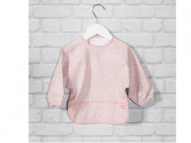 Jollein seilinukas su rankovėmis, nepralaidus vandeniui Snake Pale Pink 2