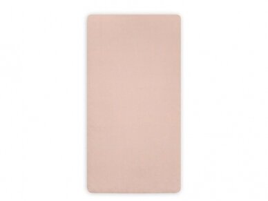 Jollein trikotažinė paklodė su guma Jersey Pale Pink 40x80 2 Jollein trikotažinė paklodė su guma Jersey Pale Pink 40x80 2