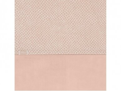 Пододеяльник Jollein Snake Pale Pink 75x100 см. 1 Пододеяльник Jollein Snake Pale Pink 75x100 см. 1