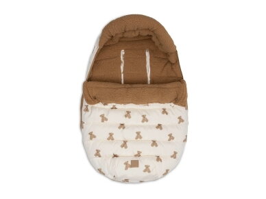 Footmuff group 0+ 3/5 points Puffed mini Teddy Bear 1