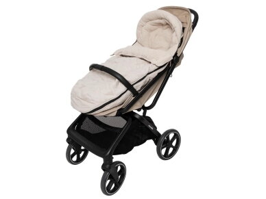 Footmuff buggy/stroller Embossed Sand 2