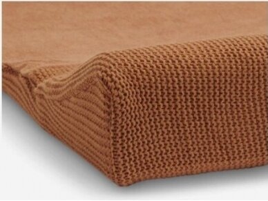 Changing mat cover Basic Knit 50x70cm Caramel 2