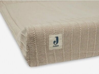 Changing mat cover Pure Knit 50x70cm Nougat 2