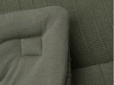 Jollein žaidimų kilimėlis 75x95cm Pure Knit Leaf Green 2