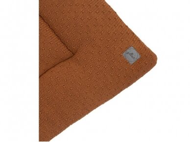Jollein žaidimų kilimėlis Bliss Knit 80x100cm. Caramel 3 Jollein žaidimų kilimėlis Bliss Knit 80x100cm. Caramel 3