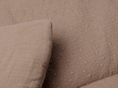 Игровой коврик Jollein Embroidery 75x95см Бисквит 2