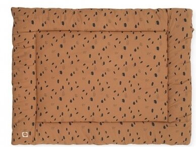 Jollein žaidimų kilimėlis Spot 80x100 cm. Caramel Jollein žaidimų kilimėlis Spot 80x100 cm. Caramel