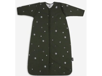 Jollein kūdikio miegmaišis su nusegamomis rankovėmis Stargaze Leaf Green 110cm Jollein kūdikio miegmaišis su nusegamomis rankovėmis Stargaze Leaf Green 110cm