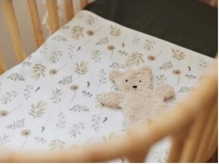 Blanket Crib Wild Flowers 75x100cm 1 Blanket Crib Wild Flowers 75x100cm 1