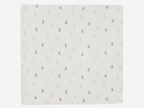 Jollein cloth Hydrophil 70x70cm Happy Miffy Olive Green 3 pieces  1