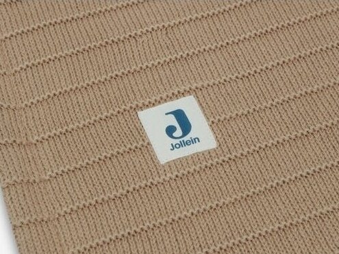 Jollein megztas pledas Pure Knit 100x150 cm Biscuit Velvet GOTS 2 Jollein megztas pledas Pure Knit 100x150 cm Biscuit Velvet GOTS 2