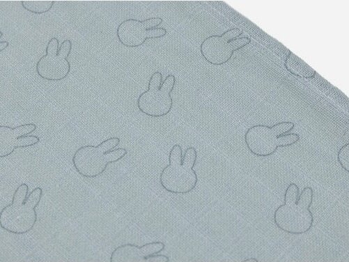 Jollein cloth Hydrophil 70x70cm Miffy Silhouettes Sea Green 3 pieces 2 Jollein cloth Hydrophil 70x70cm Miffy Silhouettes Sea Green 3 pieces 2
