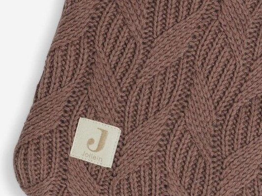 Jollein žaidimų kilimėlis Spring Knit 80x100cm Chestnut 2