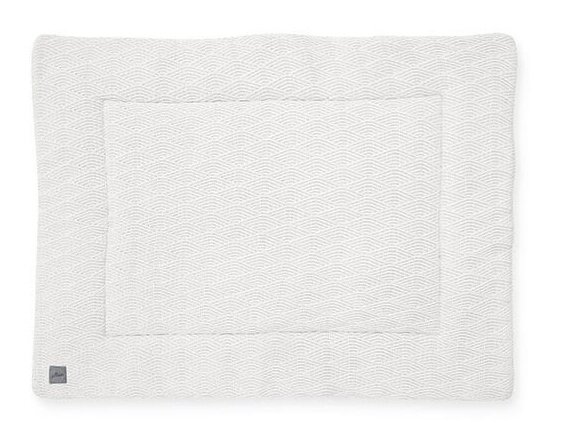 Jollein žaidimų kilimėlis River Knit 80x100 cm. Kreminė Balta 1 Jollein žaidimų kilimėlis River Knit 80x100 cm. Kreminė Balta 1