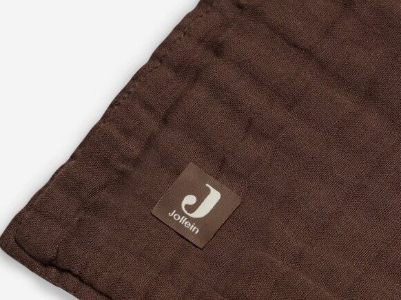 Jollein pledas Wrinkled 75x100cm Chestnut 2