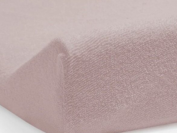 Jollein vystymo lentos paklodė Terry 50x70cm Soft Pink 1 Jollein vystymo lentos paklodė Terry 50x70cm Soft Pink 1