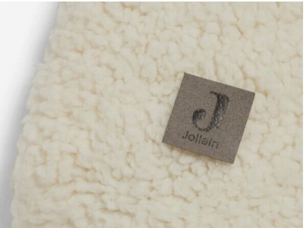 Игровой коврик Jollein Teddy 80x100см Кремовый Белый 2 Игровой коврик Jollein Teddy 80x100см Кремовый Белый 2
