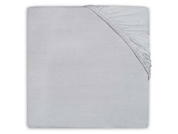 Трикотажная простыня Jollein на резинке Soft Grey 70x140 Трикотажная простыня Jollein на резинке Soft Grey 70x140