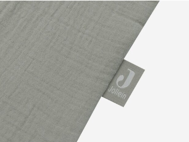 Jollein miegmaišis 90cm muslin Olive Green 2 Jollein miegmaišis 90cm muslin Olive Green 2