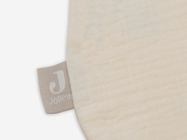 Jollein naujagimio miegmaišis 60cm muslin Oatmeal 2 Jollein naujagimio miegmaišis 60cm muslin Oatmeal 2