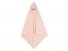 Jollein kilpinis rankšluostis su gobtuvu Terry Pale Pink 75x75 cm