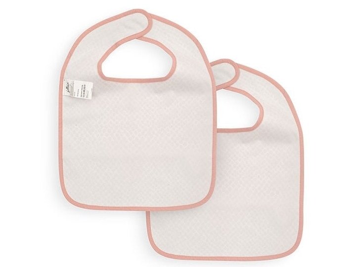 Jollein seilinukas Bib su kišene Rainbow Blush Pink 2 vnt. 1 Jollein seilinukas Bib su kišene Rainbow Blush Pink 2 vnt. 1