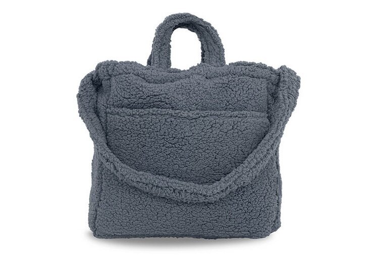 Jollein krepšys Teddy Storm Grey 3 Jollein krepšys Teddy Storm Grey 3