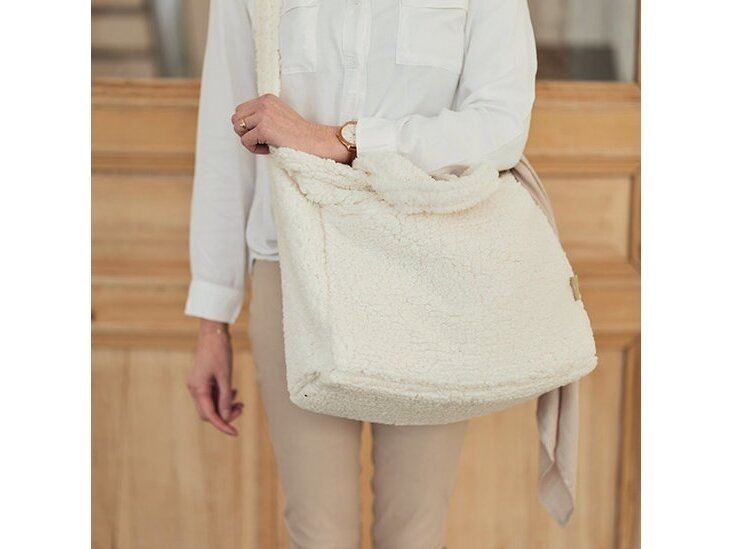 Jollein krepšys Teddy Cream White