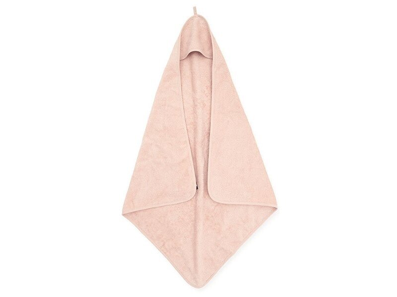 Jollein kilpinis rankšluostis su gobtuvu Terry Pale Pink 75x75 cm Jollein kilpinis rankšluostis su gobtuvu Terry Pale Pink 75x75 cm