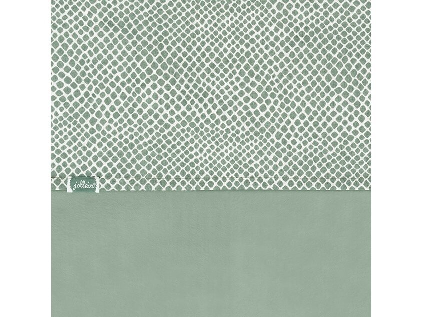 Jollein užklotas anklodei Snake ash green 75x 100 cm