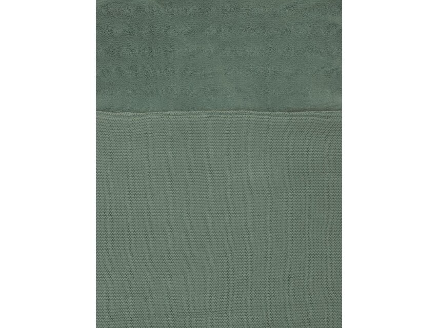 Jollein Basic Knit ASH Green vokelis automobilinei kėdutei, lopšiukui 4 Jollein Basic Knit ASH Green vokelis automobilinei kėdutei, lopšiukui 4