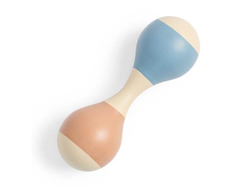 Деревянная игрушка-погремушка Jollein Maracas Blue Деревянная игрушка-погремушка Jollein Maracas Blue
