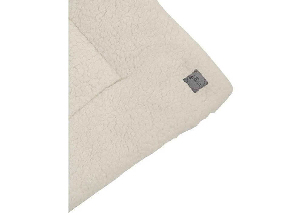 Jollein žaidimų kilimėlis Teddy Cream White 80x 100 cm. 3 Jollein žaidimų kilimėlis Teddy Cream White 80x 100 cm. 3