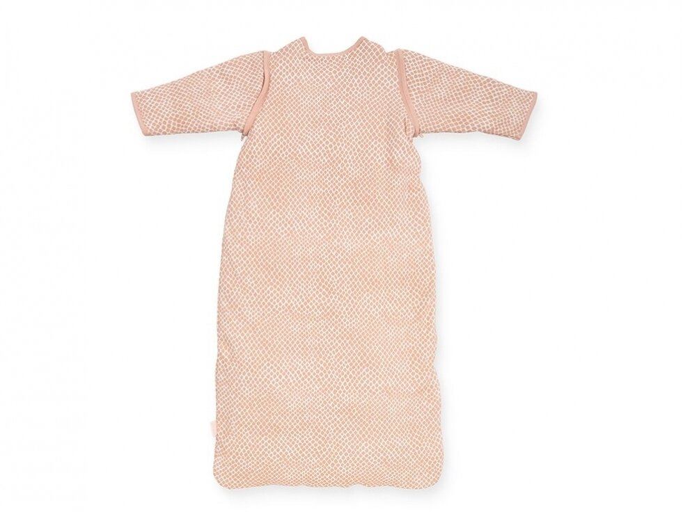 Jollein kūdikio miegmaišis su nusegamomis rankovėmis Snake Pale Pink 90cm 2 Jollein kūdikio miegmaišis su nusegamomis rankovėmis Snake Pale Pink 90cm 2