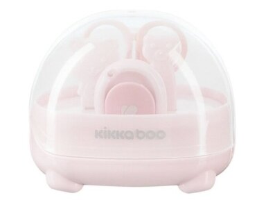 KikkaBoo manikiūro rinkinys naujagimiui Bear Pink KikkaBoo manikiūro rinkinys naujagimiui Bear Pink