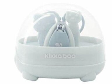KikkaBoo manikiūro rinkinys naujagimiui Bear Blue