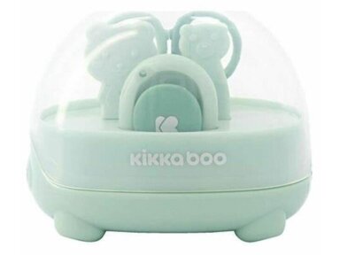 KikkaBoo manikiūro rinkinys naujagimiui Bear Mint KikkaBoo manikiūro rinkinys naujagimiui Bear Mint