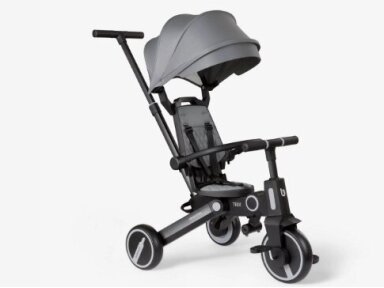 KikkaBoo triratukas Trix 7in1 Grey