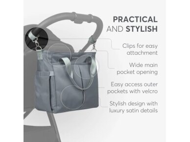 KikkaBoo Brielle mama bag Black 4 KikkaBoo Brielle mama bag Black 4