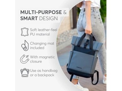 KikkaBoo Cerice backpack Black 7 KikkaBoo Cerice backpack Black 7