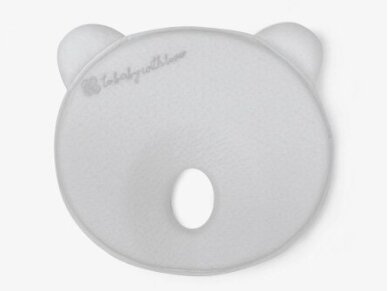 KikkaBoo Airknit Bear pillow Grey