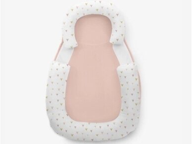 KikkaBoo miego lizdelis Anti - Rollover Positioner Hearts