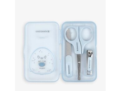 KikkaBoo Stripy Friends Manicure set 3in1 1